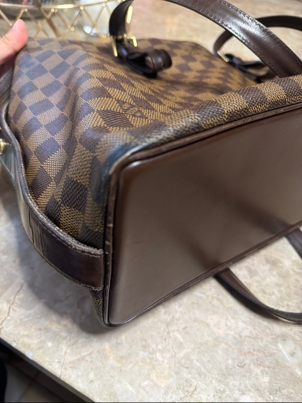 Louis Vuitton Damier Ebene Chelsea Tote Bag - Picture 4 of 7